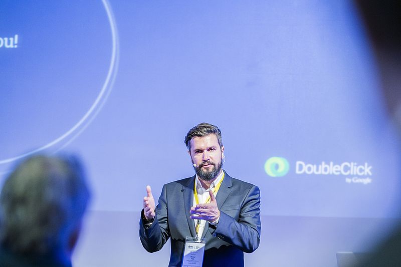 Michael Plate, Head of Platforms Agency Networks DACH. (Bild: Swiss Online Marketing / Friederike Tröndle)
