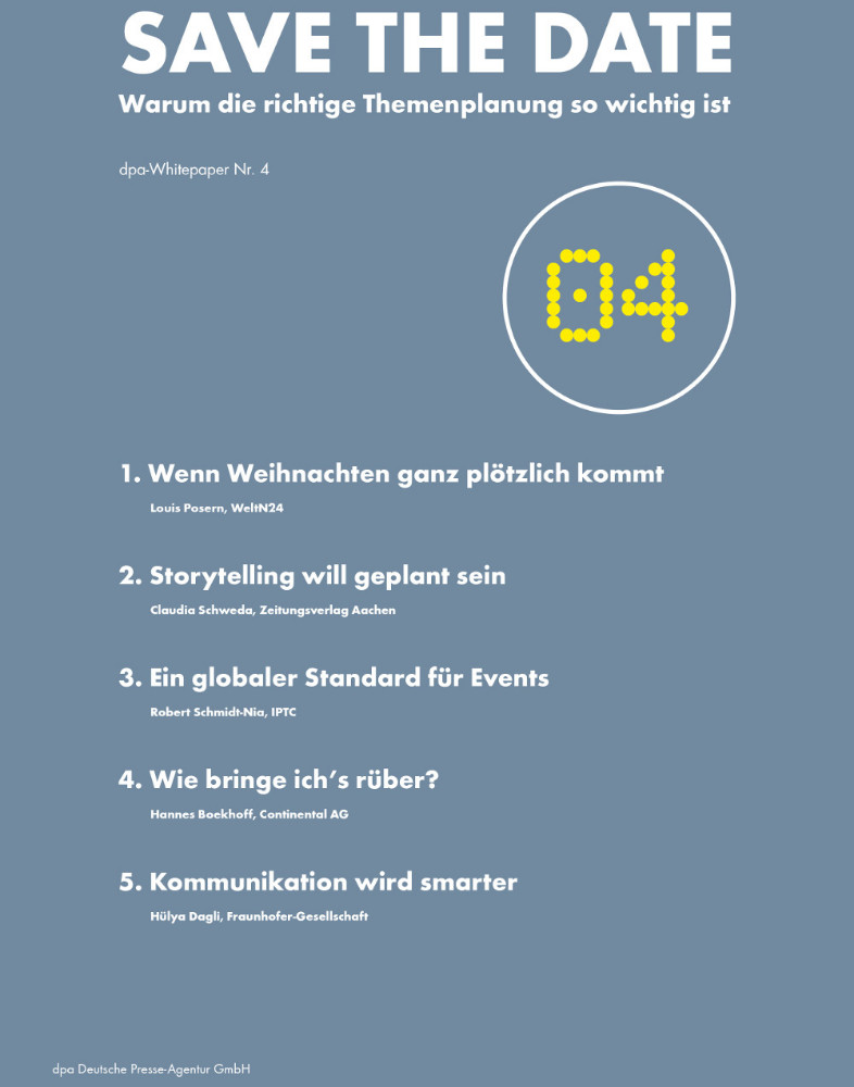dpa-Whitepaper (Bild: obs/dpa Deutsche Presse-Agentur GmbH)